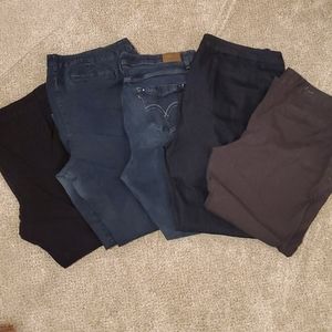 5 piece Lot Pants 22W